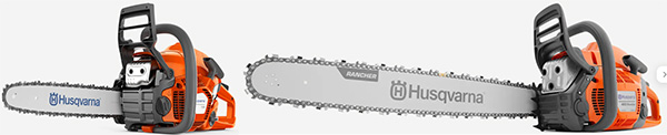 Husqvarna Chain Saws from 14" to 48"